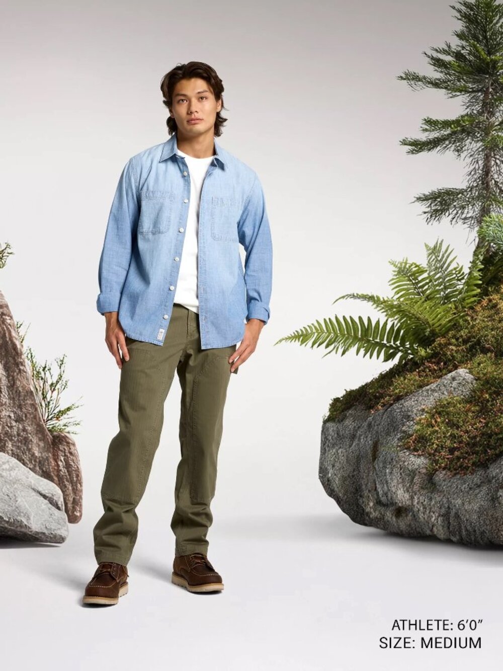 Alpine Design Men's Chambray Shirt